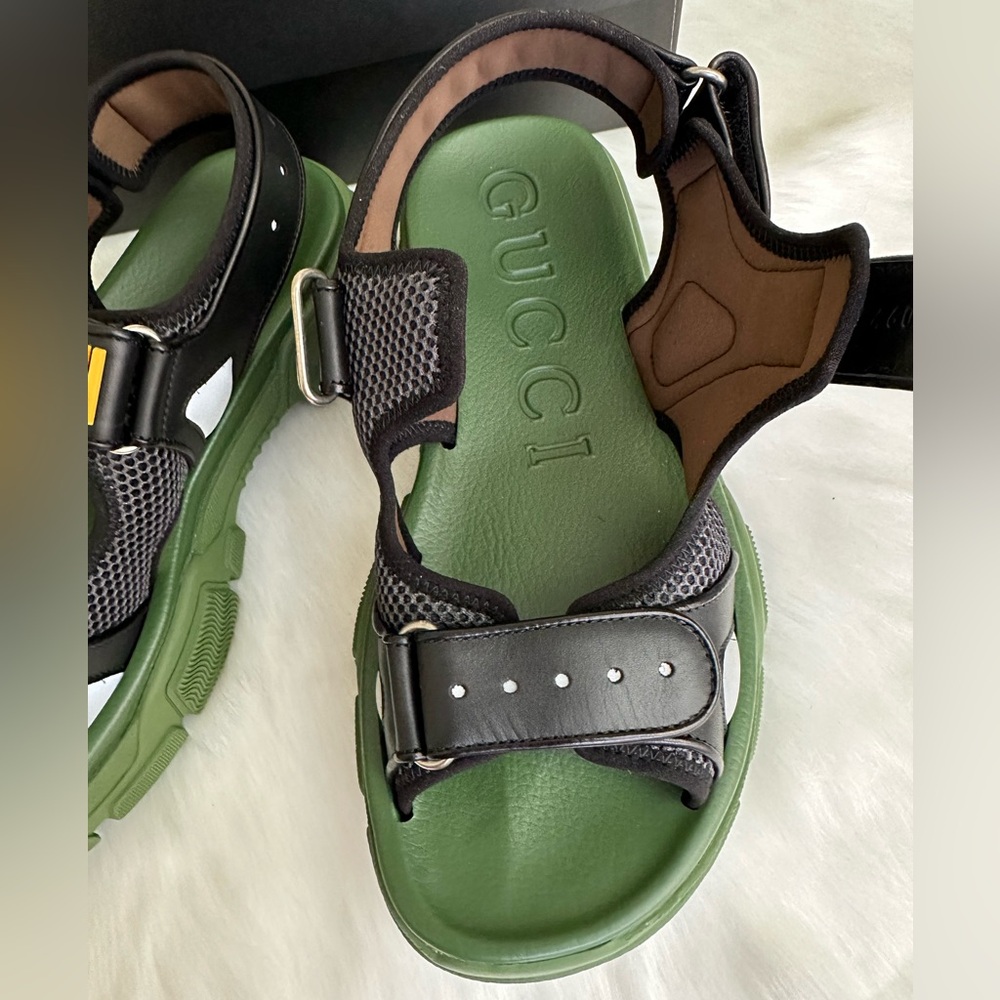 Auth Gucci Men’s Sandals NEW - Picture 5 of 8